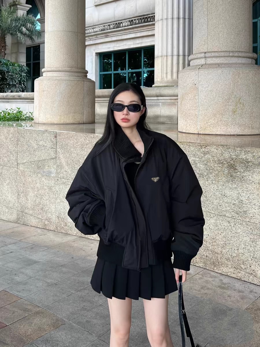 PRADA バンブーバンダナ ブラック ナイロン バンブーバンダナ ブラック ナイロン - 画像 2