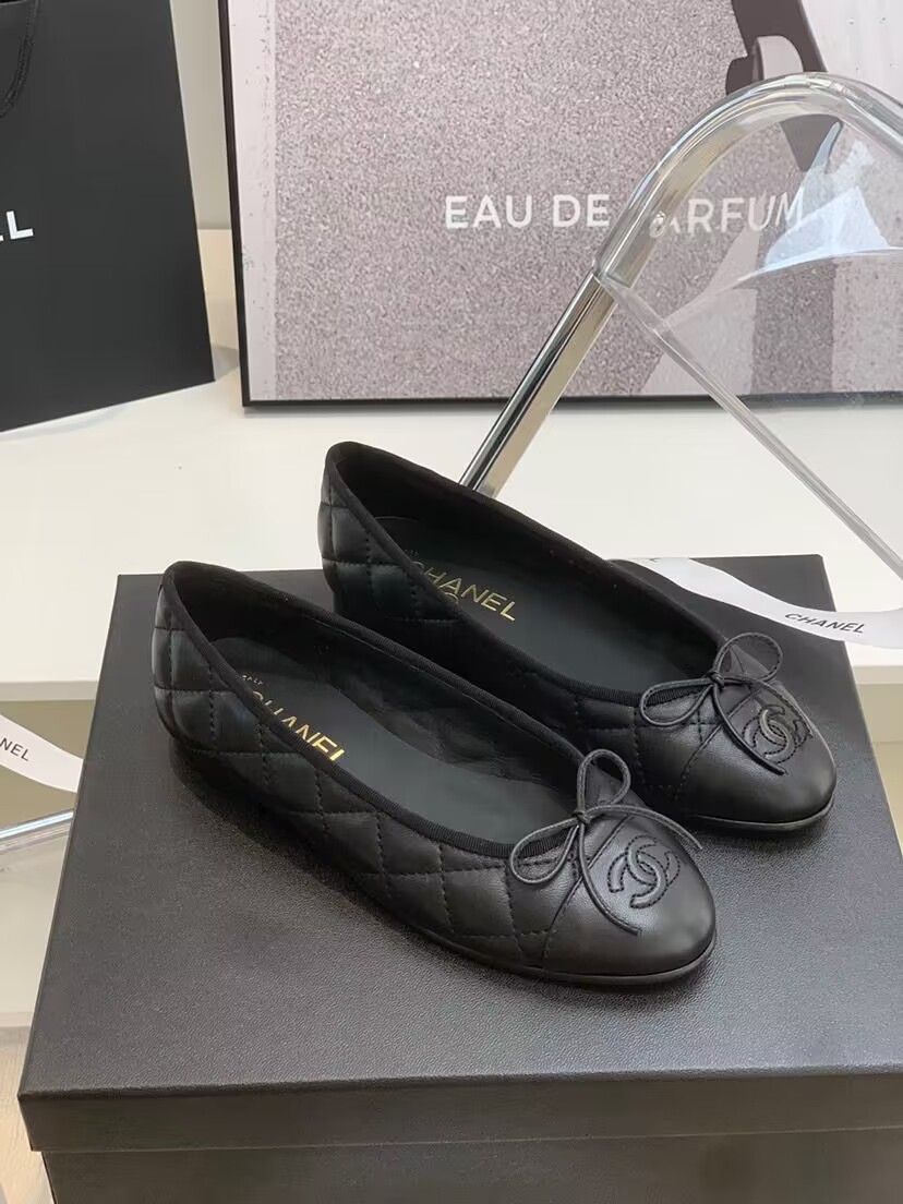 CHANEL　シャネル　女性　CHANELバレリーナ　フラットシューズ　パンプス　ポインテッドトゥ　レディース靴ベルサーチ　選べる9色 - 画像 3