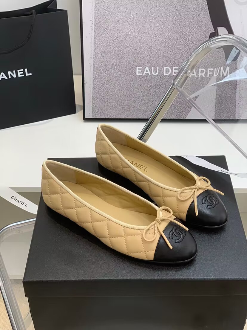 CHANEL　シャネル　女性　CHANELバレリーナ　フラットシューズ　パンプス　ポインテッドトゥ　レディース靴ベルサーチ　選べる9色 - 画像 9