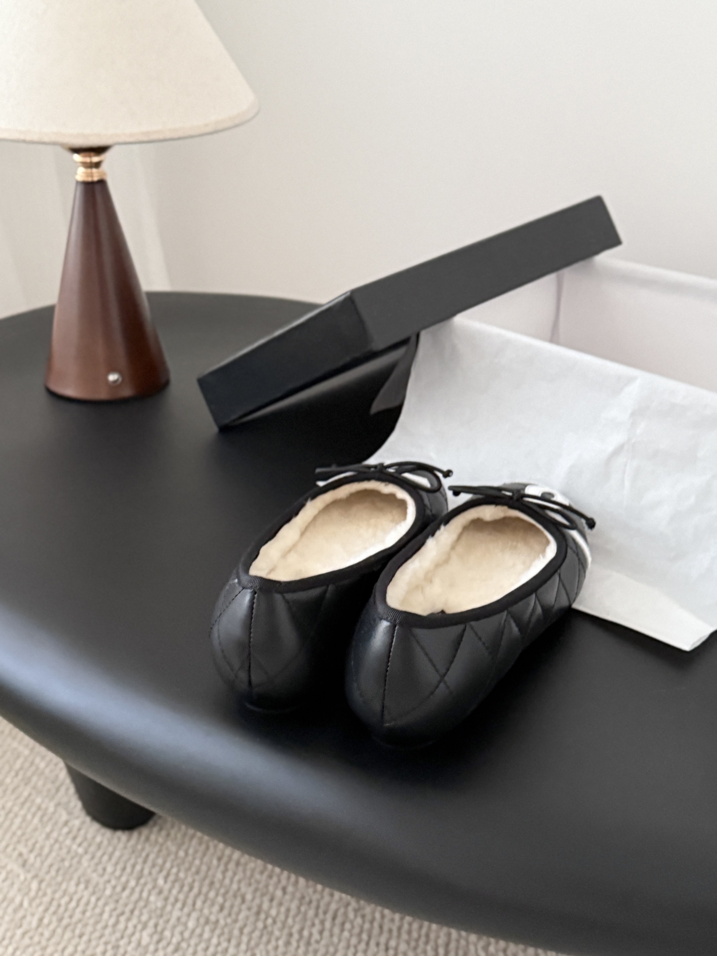 シャネル チェルシー 靴 レディース メンズ 兼用 通勤 通学 保温 寒冷対策 黒 - 画像 6