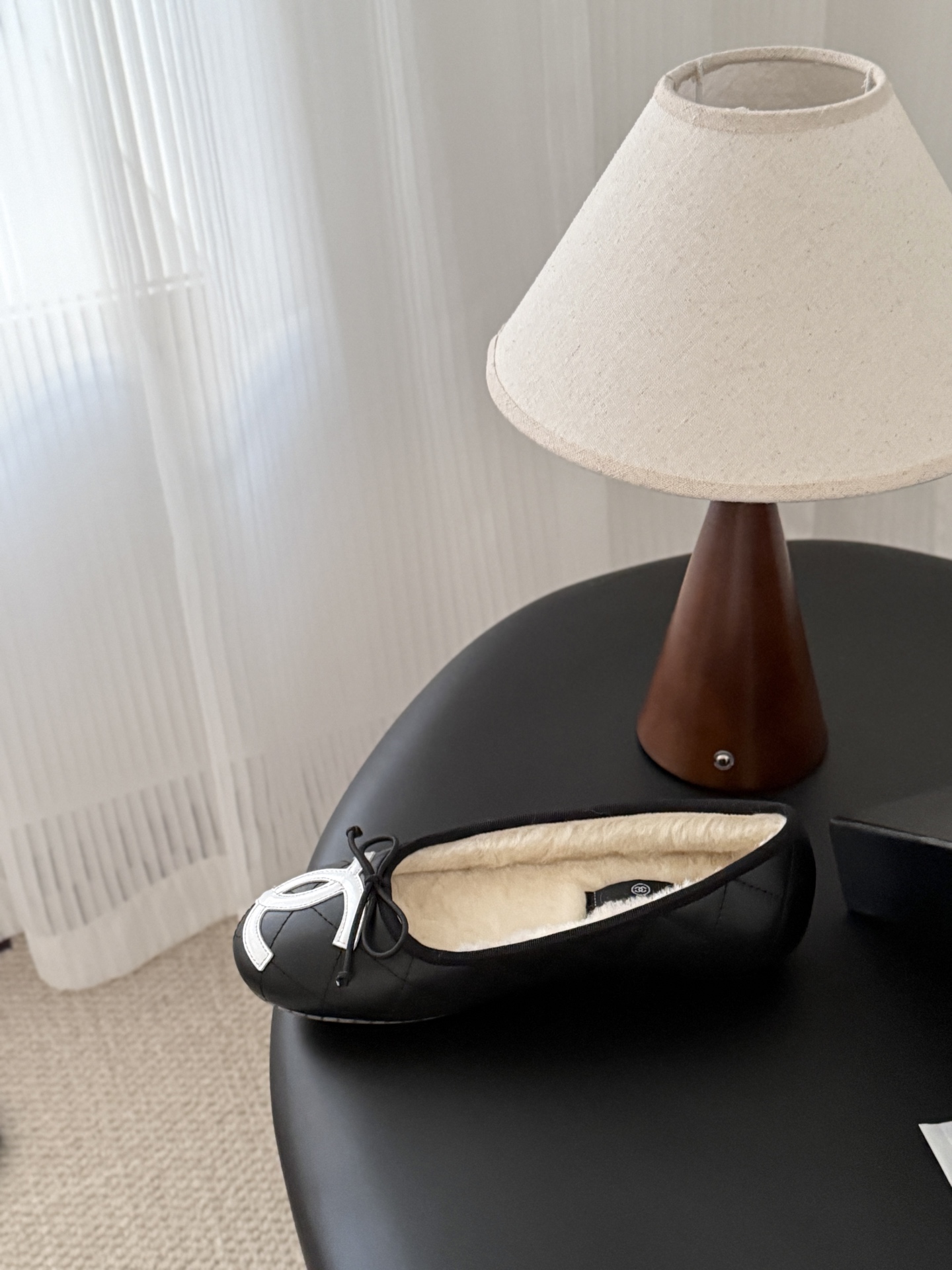 シャネル チェルシー 靴 レディース メンズ 兼用 通勤 通学 保温 寒冷対策 黒 - 画像 7