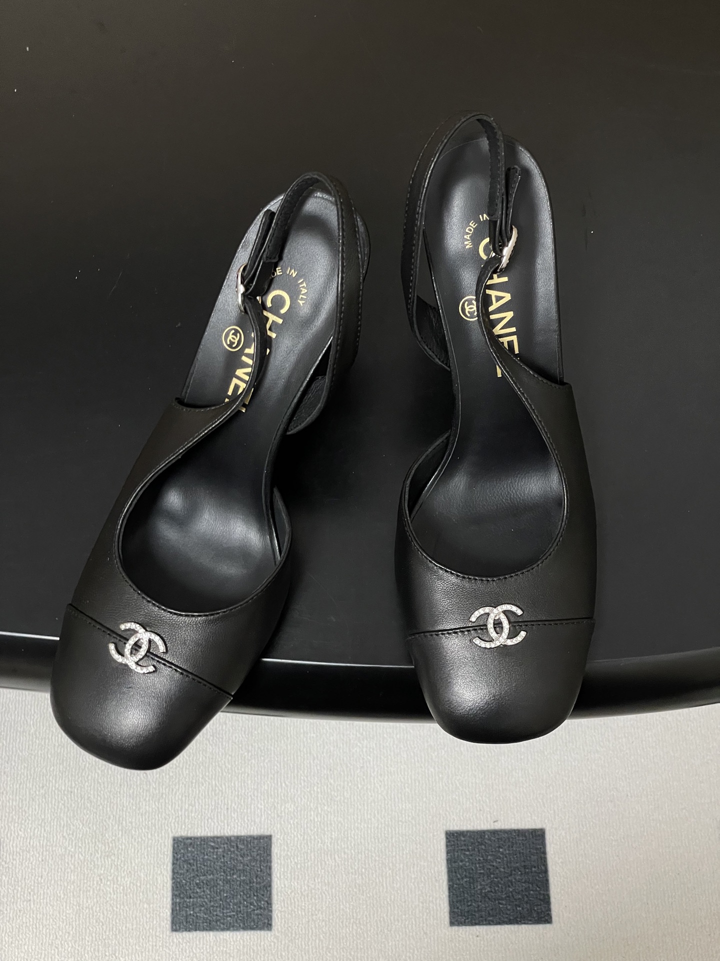 シャネル シャネル シューズ レディース メンズ 兼用 通勤 通学 2WAY 軽量 黒 36B - 画像 2