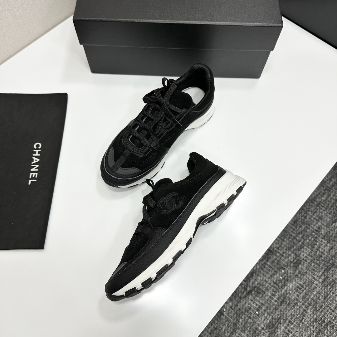 シャネル シューズ レディース メンズ 兼用 通勤 スニーカー 黒 36-41 2WAY はきやすい 軽量 固定式 2023年新作 3000000170 - 画像 7