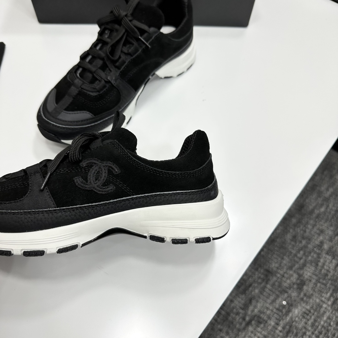 シャネル シューズ レディース メンズ 兼用 通勤 スニーカー 黒 36-41 2WAY はきやすい 軽量 固定式 2023年新作 3000000170 - 画像 8