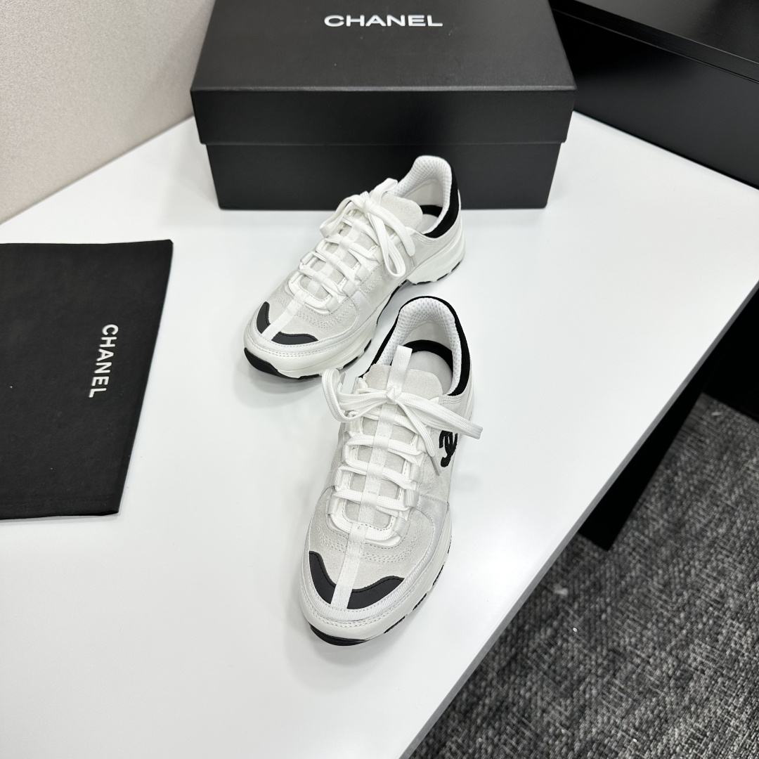 CHANEL シャネル フラットシューズ 本革 軽量 ブラック - 画像 6