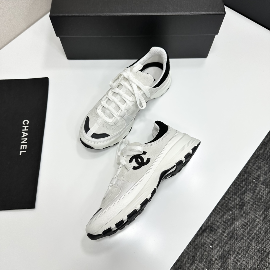 CHANEL シャネル フラットシューズ 本革 軽量 ブラック - 画像 7