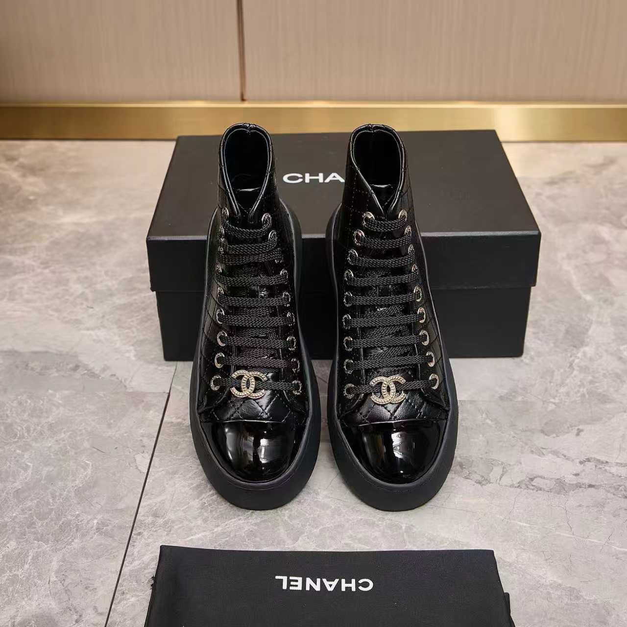 シャネル チェーン レディース メンズ 兼用 ファッション 高級感 黒 通勤 通学 2WAY 撥水 金具 ロゴ 118538 - 画像 6