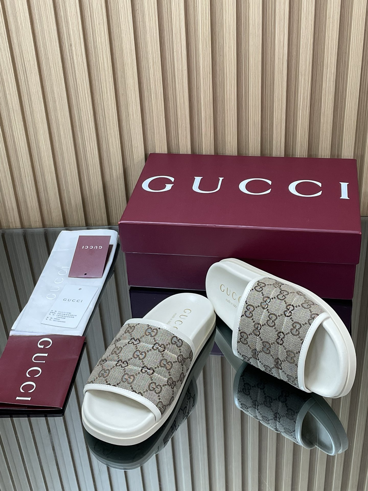GUCCI グッチ フラットシューズ ブラック 全1色 - 画像 7