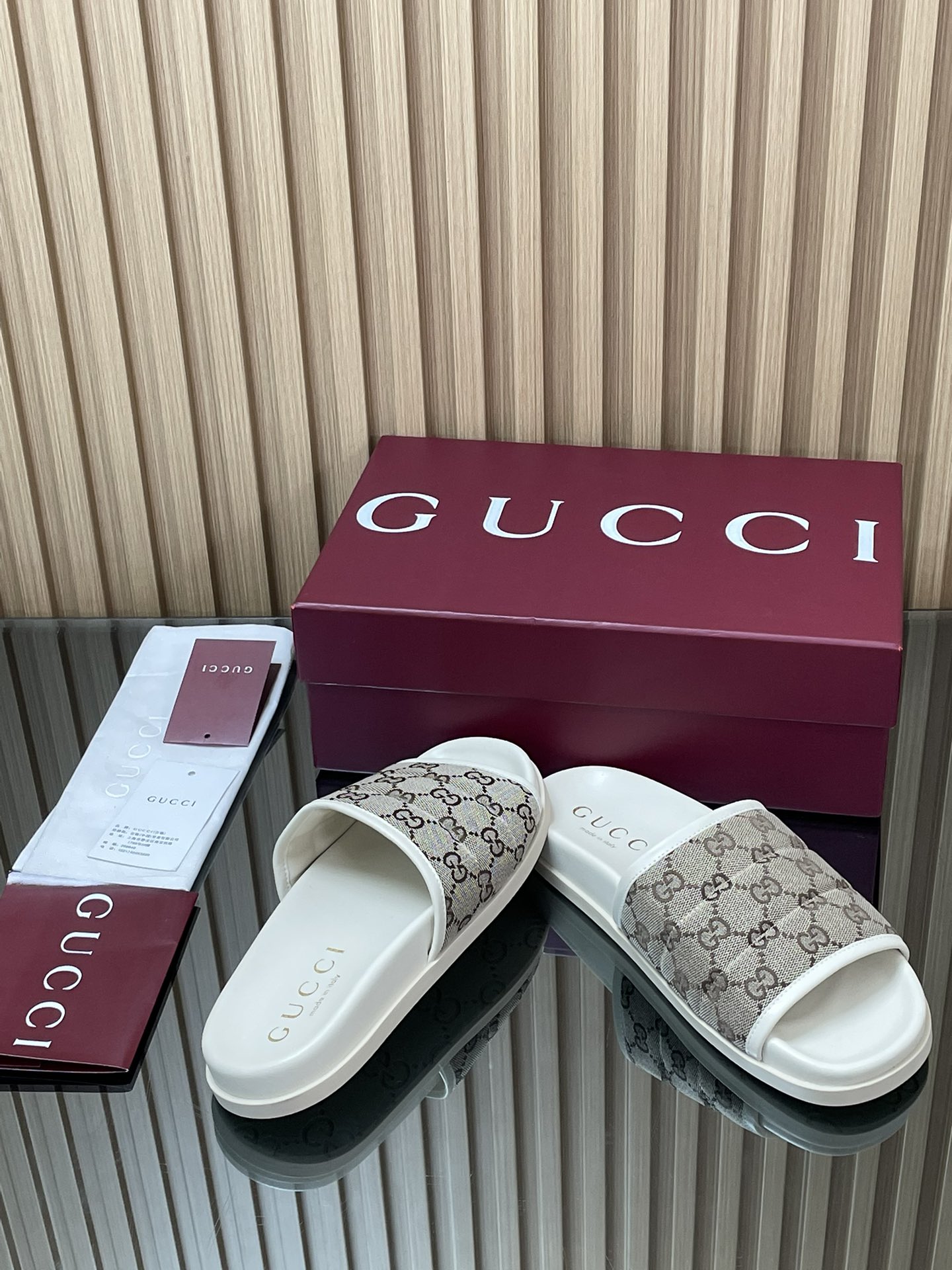 GUCCI グッチ フラットシューズ ブラック 全1色 - 画像 8