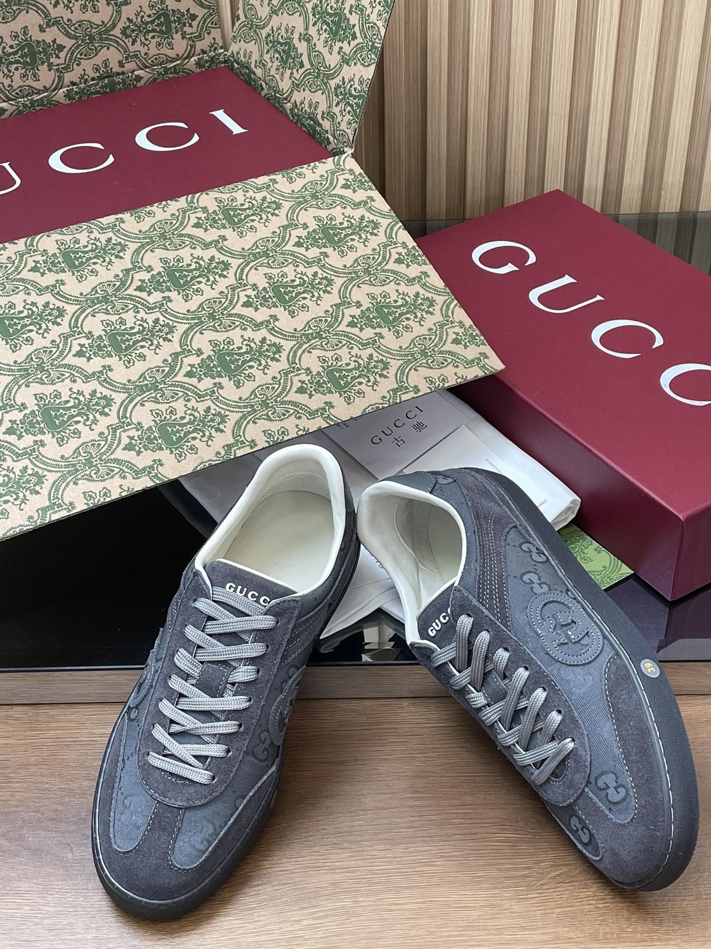 GUCCI グッチ ローファー 本革 通勤 フラットシューズ ブラック - 画像 7