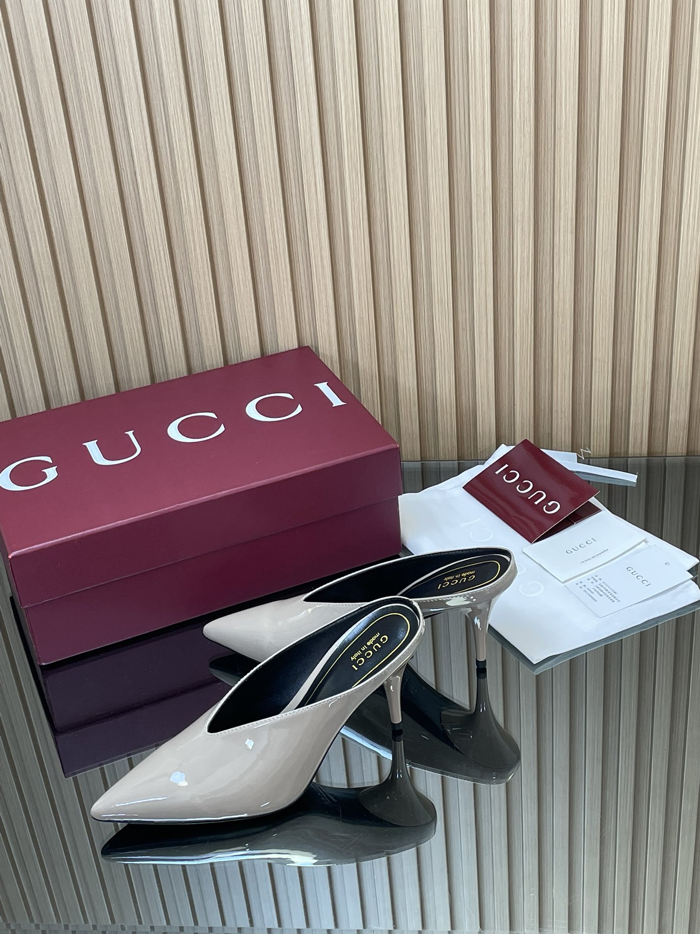 GUCCI グッチ ミュール ミュール ベージュ - 画像 4