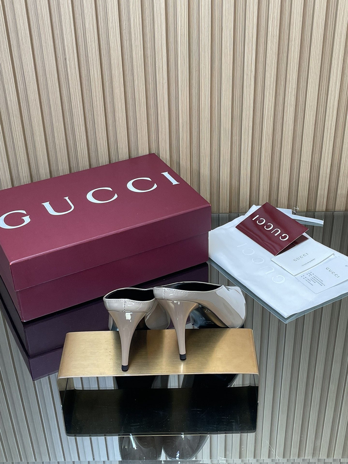GUCCI グッチ ミュール ミュール ベージュ - 画像 5