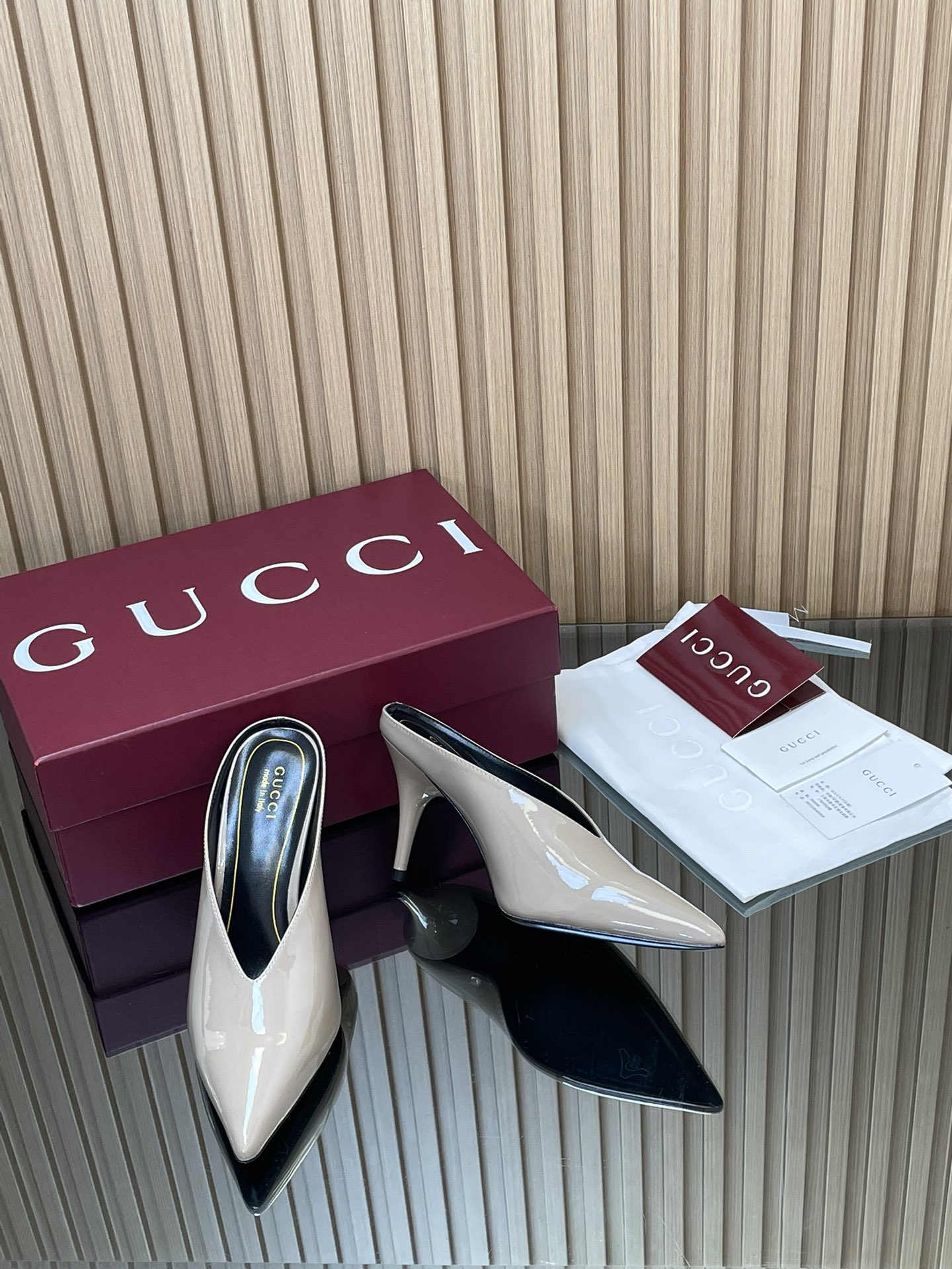 GUCCI グッチ ミュール ミュール ベージュ - 画像 7