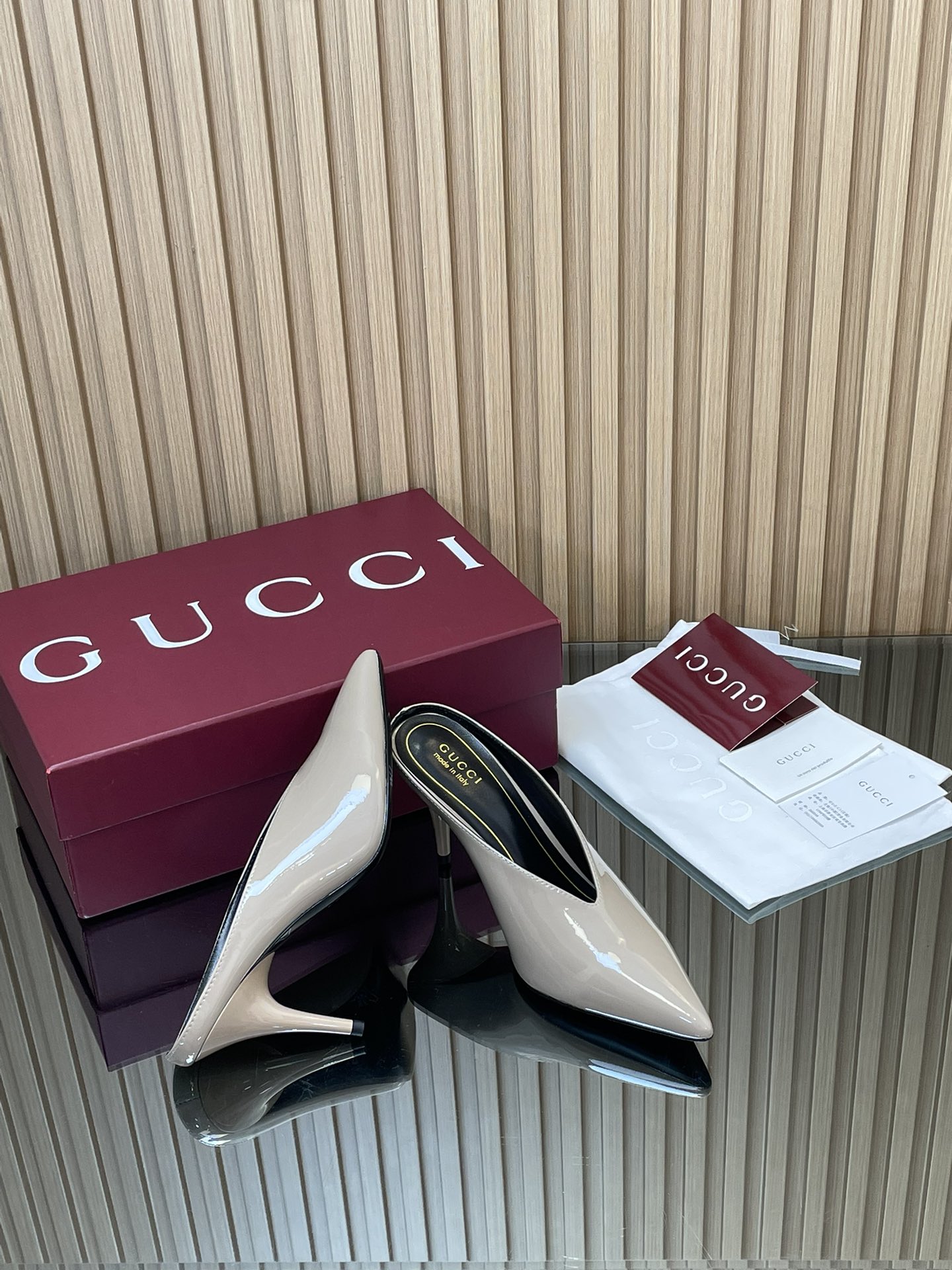 GUCCI グッチ ミュール ミュール ベージュ - 画像 8