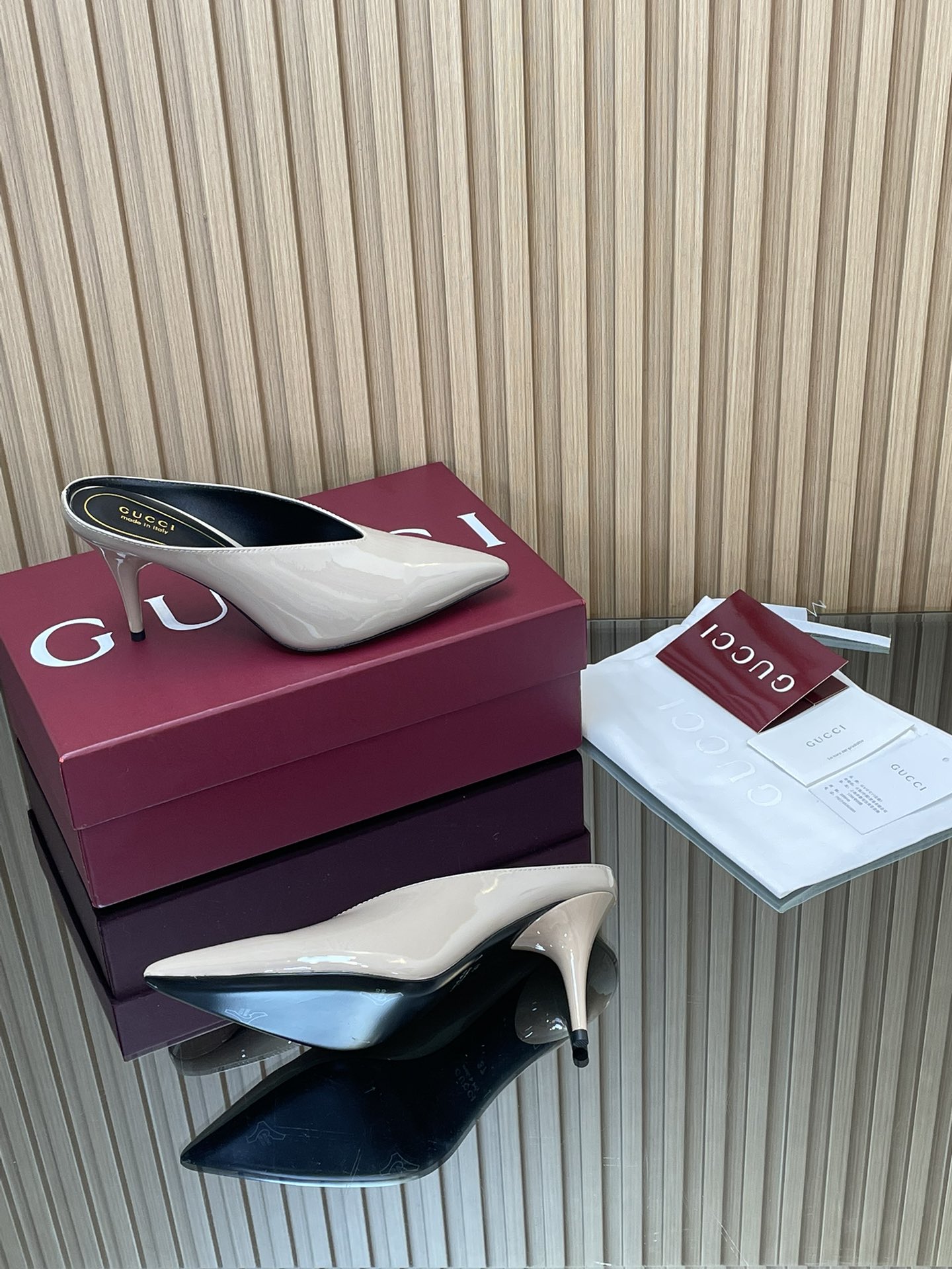 GUCCI グッチ ミュール ミュール ベージュ - 画像 9