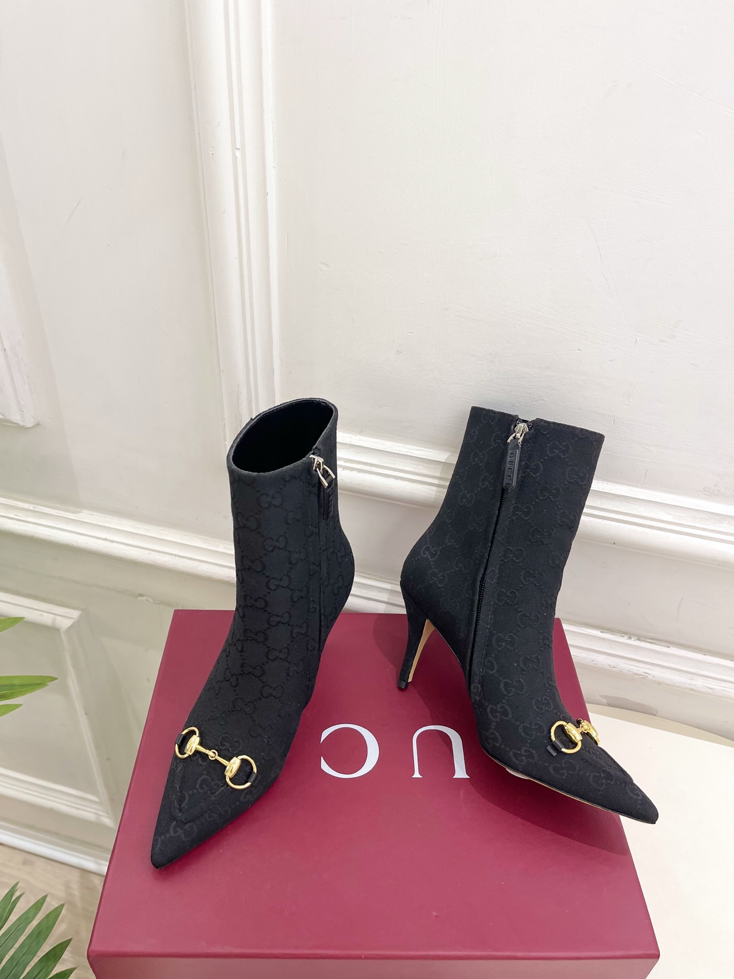 GUCCI グッチ フラットシューズ レディース ハイヒール 黒色 - 画像 5