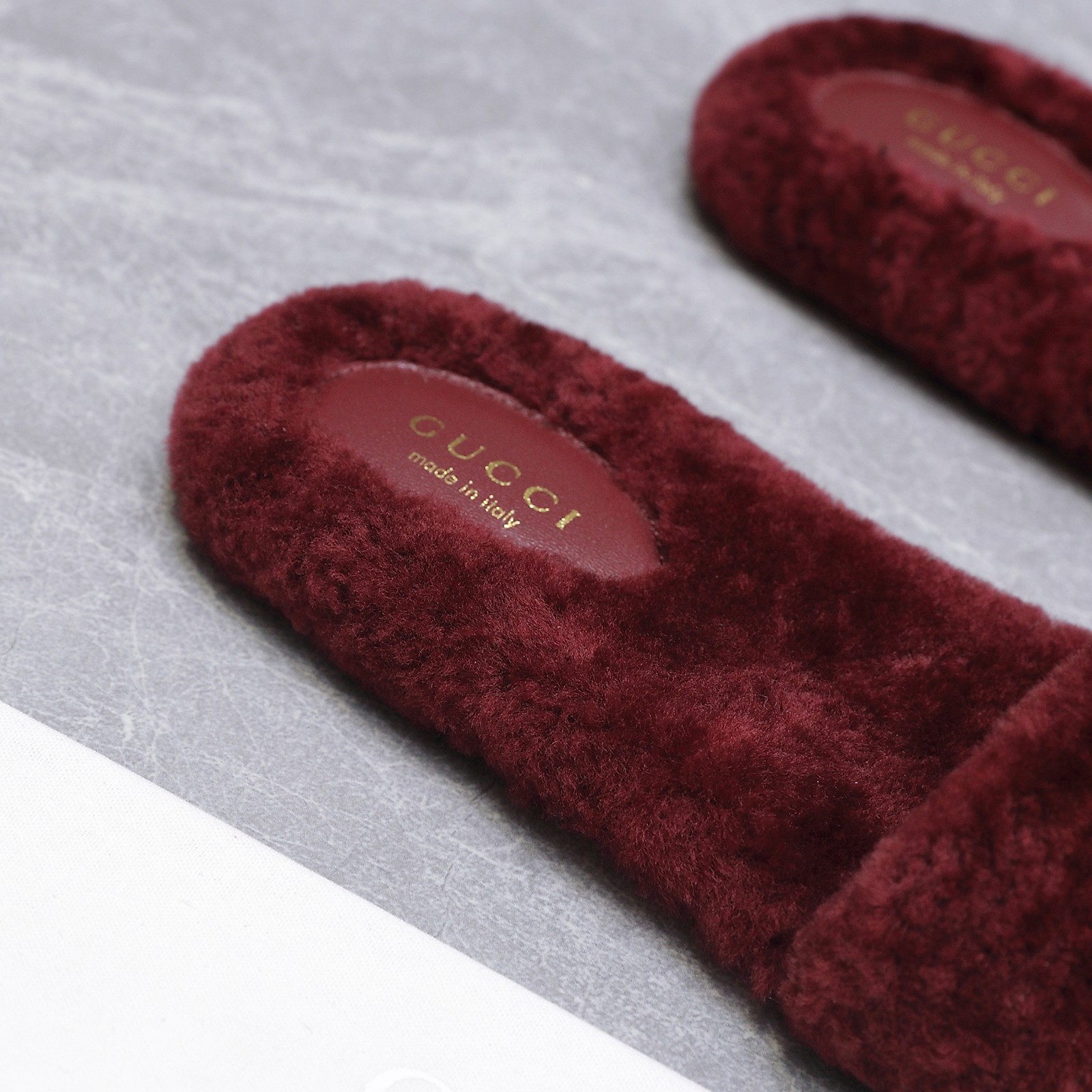 GUCCI グッチ フラットシューズ 本革 軽量 ブラック - 画像 9