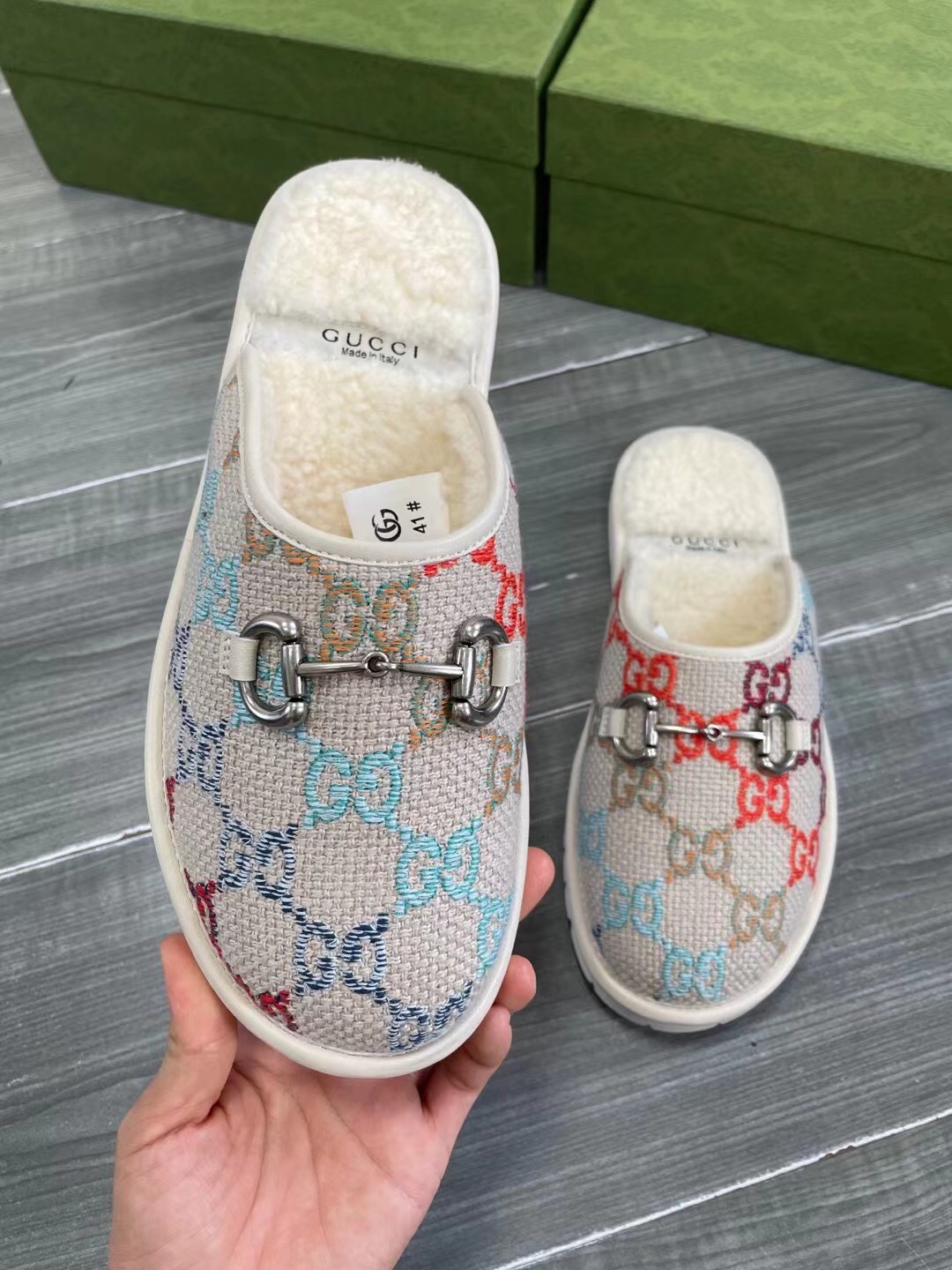 GUCCI グッチ フラットシューズ 本革 ファッション 保温 通勤 全3色 - 画像 6
