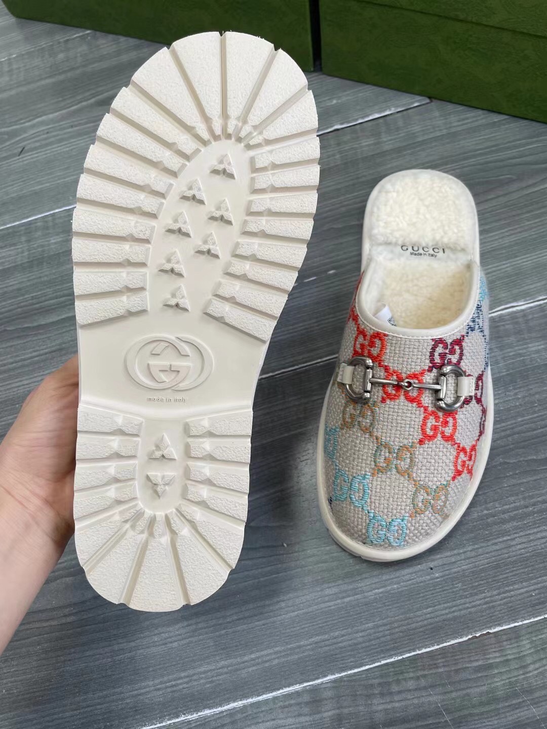 GUCCI グッチ フラットシューズ 本革 ファッション 保温 通勤 全3色 - 画像 8