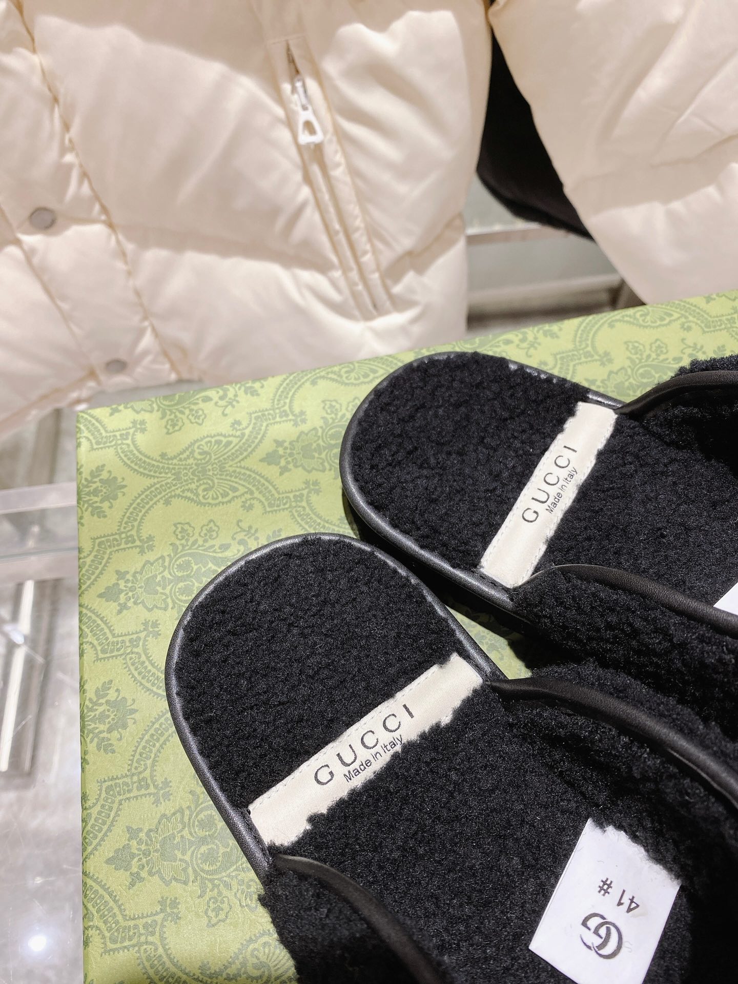 GUCCI グッチ ローファー フェイクスリッパ ブラック - 画像 9