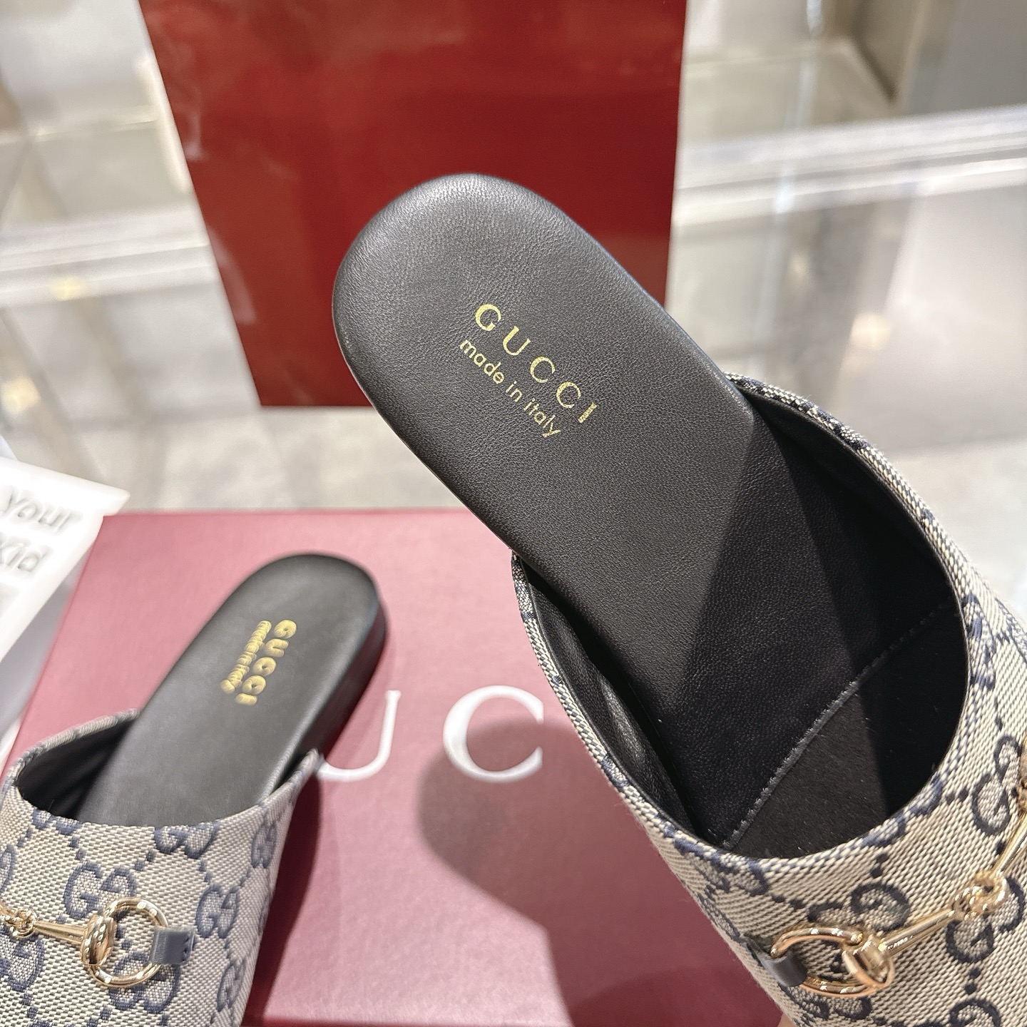 GUCCI グッチ フラットシューズ 本革 軽量 通勤 全1色 - 画像 8