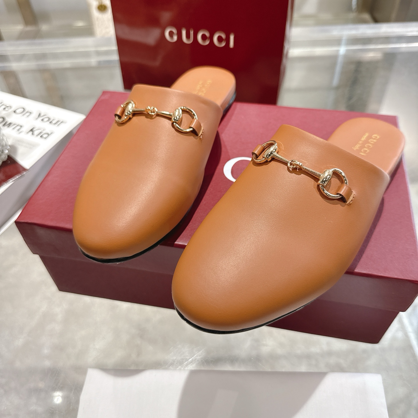 GUCCI グッチ ムール メンズ レディース 本革 通勤 通学 ブラック - 画像 7