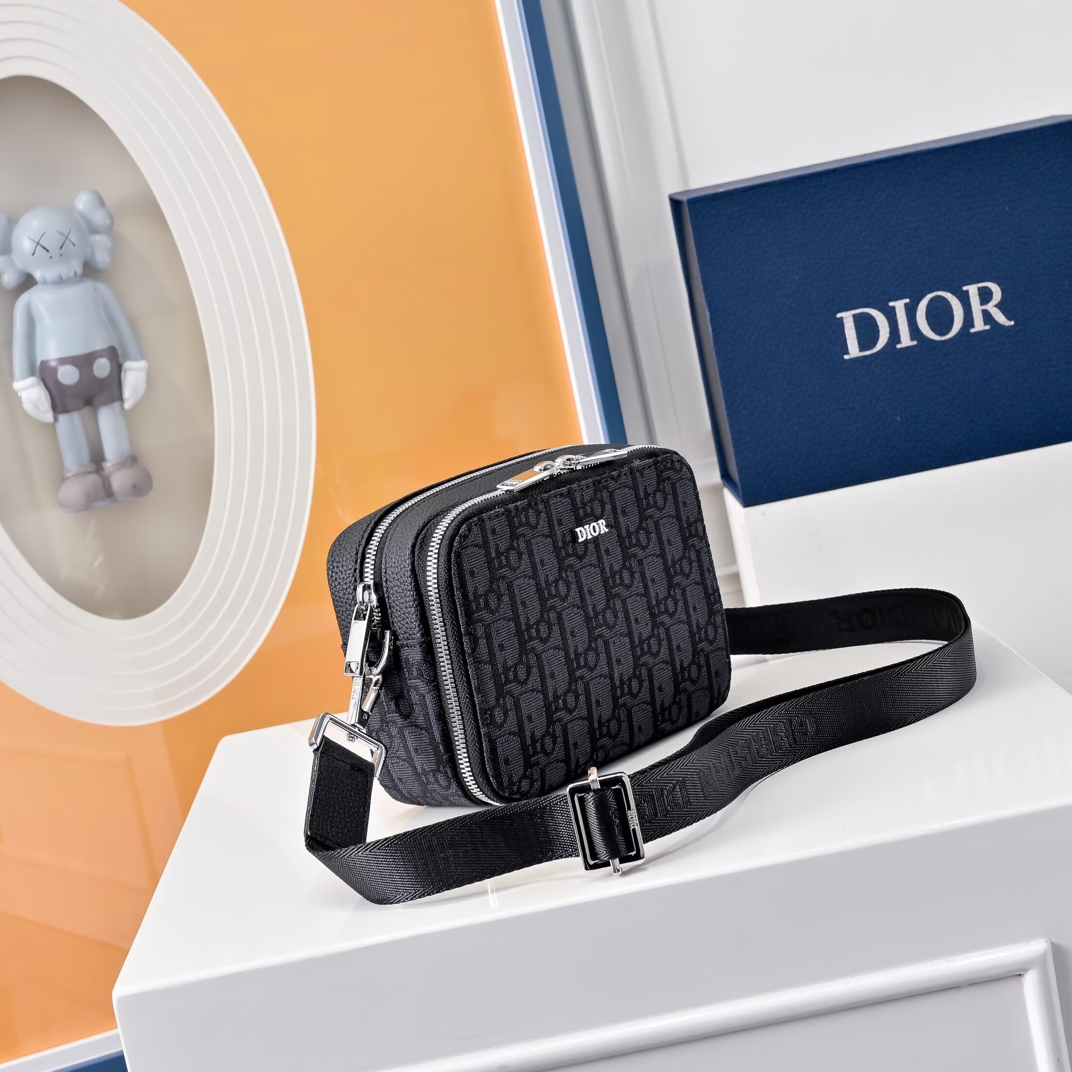 Diorディオール ショルダーバッグ モノグラムキャンバス 上品なデザイン レディースに人気の長く愛用できる一品 - 画像 3