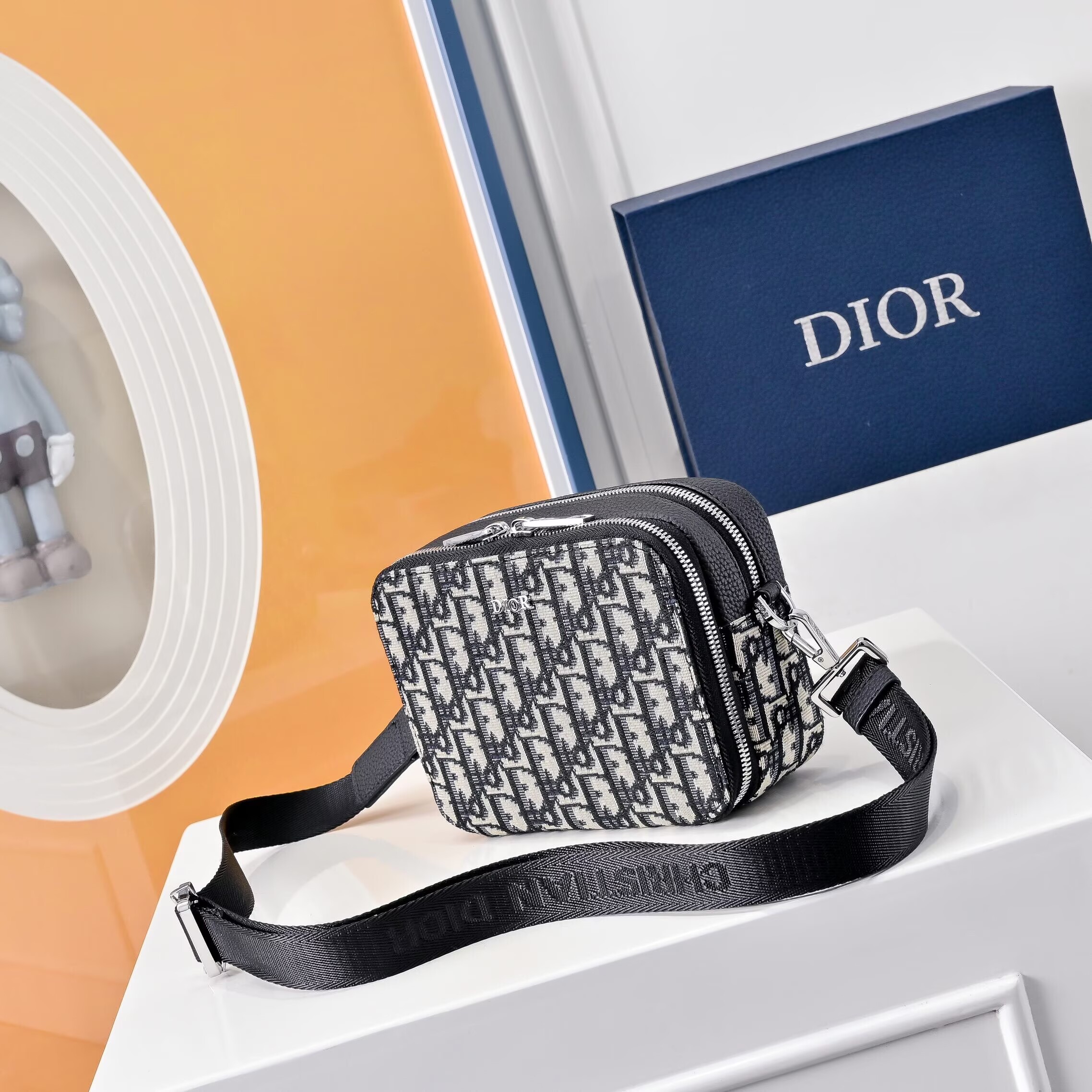 Diorディオール ショルダーバッグ モノグラムキャンバス 上品なデザイン レディースに人気の長く愛用できる一品 - 画像 10