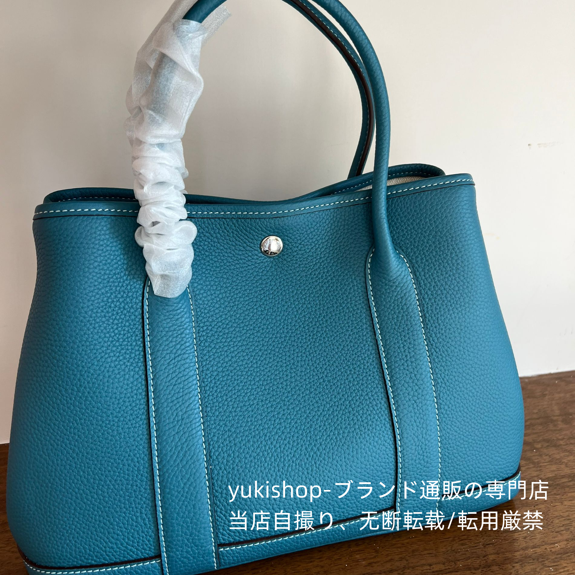 男女兼用　エルメス　ガーデンパーティー30/36　Hermes GardenParty　TPM/PM　トートバッグ　シルバー金具　通勤バッグ　 （8色選択可能）