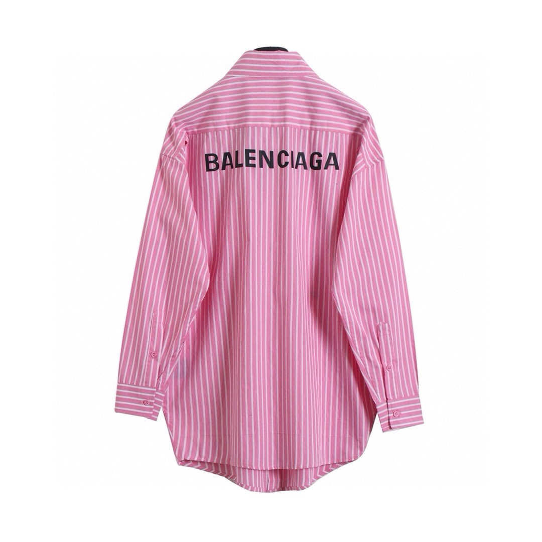 BALENCIAGA バレンシアガ バックロゴ柄 ピンク - 画像 6