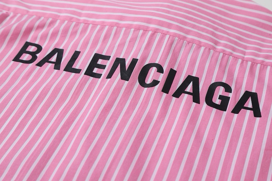 BALENCIAGA バレンシアガ バックロゴ柄 ピンク - 画像 7