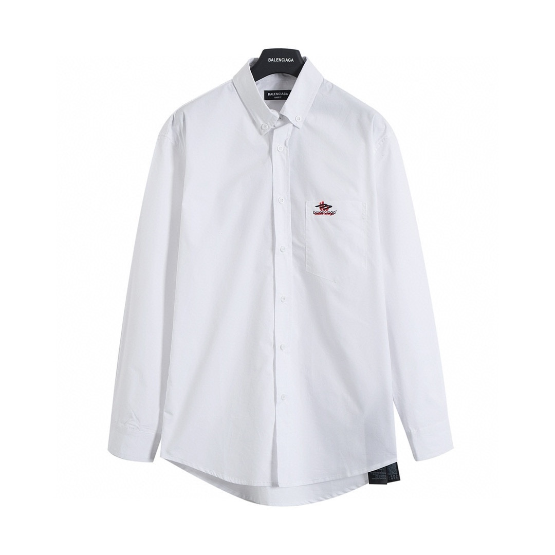 BALENCIAGA バレンシアガ ボタンダウンシャツ 通勤 全2色
