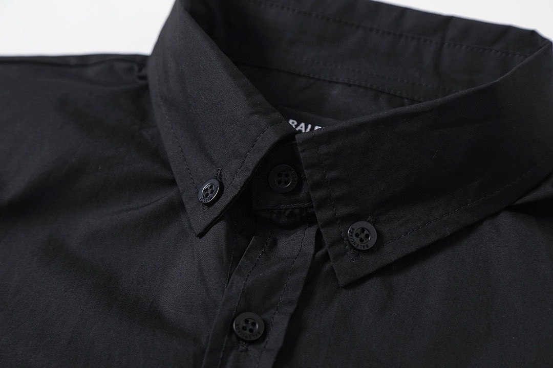 BALENCIAGA バレンシアガ ボタンダウンシャツ 通勤 全2色 - 画像 5