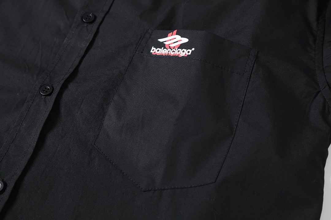 BALENCIAGA バレンシアガ ボタンダウンシャツ 通勤 全2色 - 画像 6