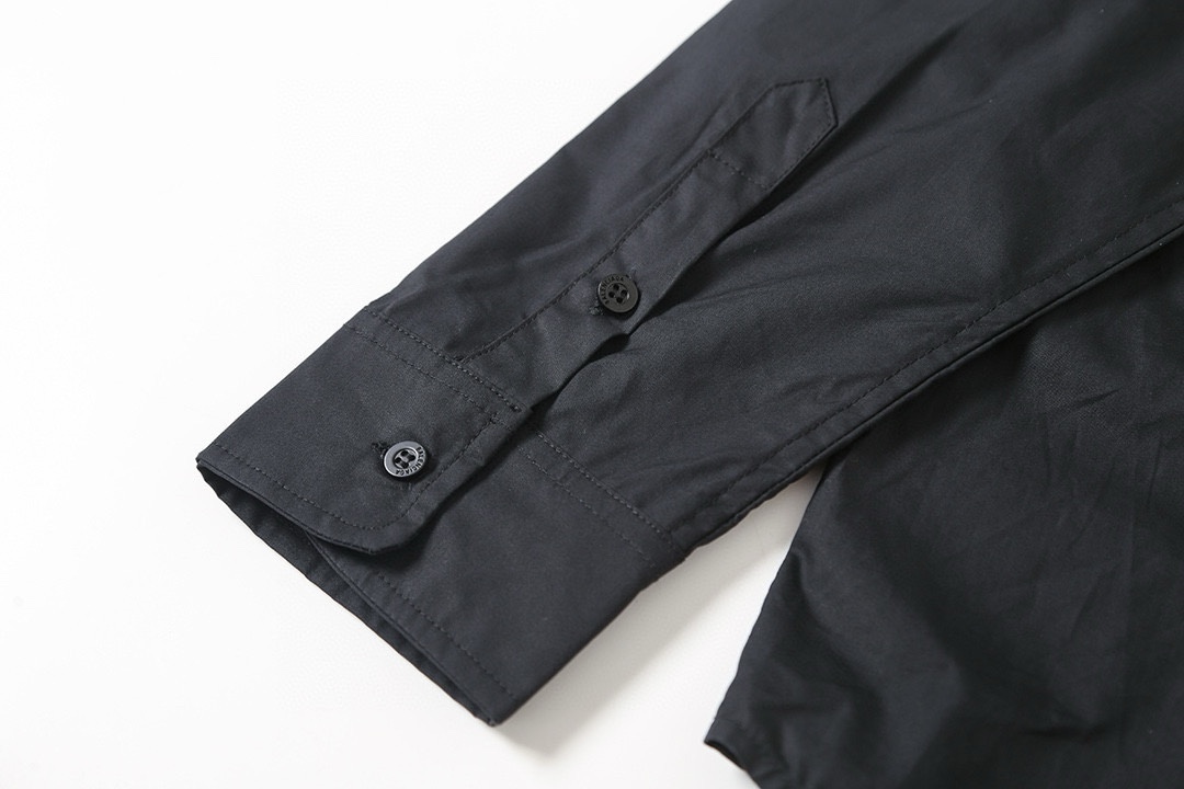 BALENCIAGA バレンシアガ ロゴプリントシャツ 黒/白 全2色 - 画像 7