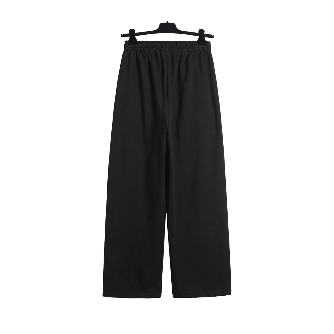 BALENCIAGA バレンシアガ レディース メンズ 通勤 ワイドパンツ ブラック - 画像 2