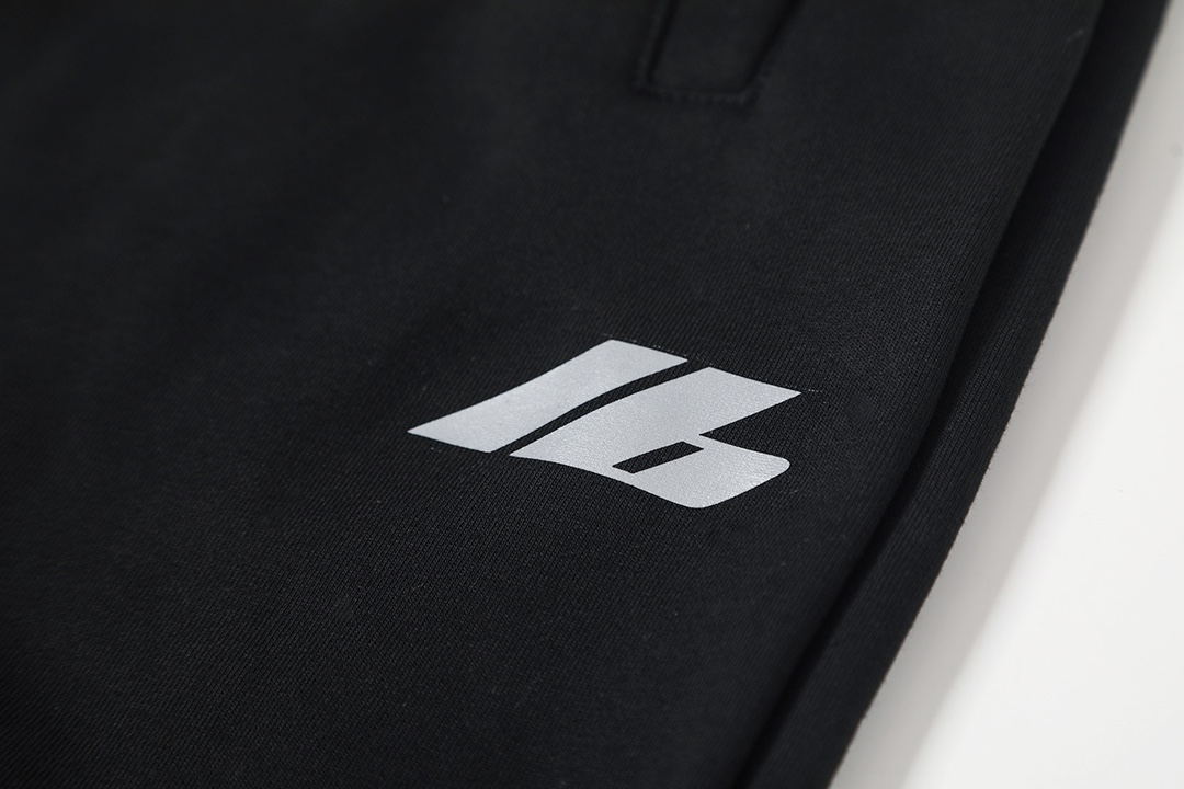 BALENCIAGA バレンシアガ レディース メンズ 通勤 ワイドパンツ ブラック - 画像 4