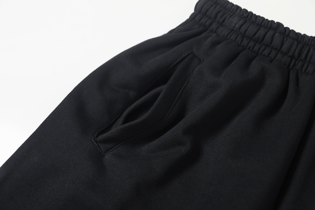 BALENCIAGA バレンシアガ レディース メンズ 通勤 ワイドパンツ ブラック - 画像 5