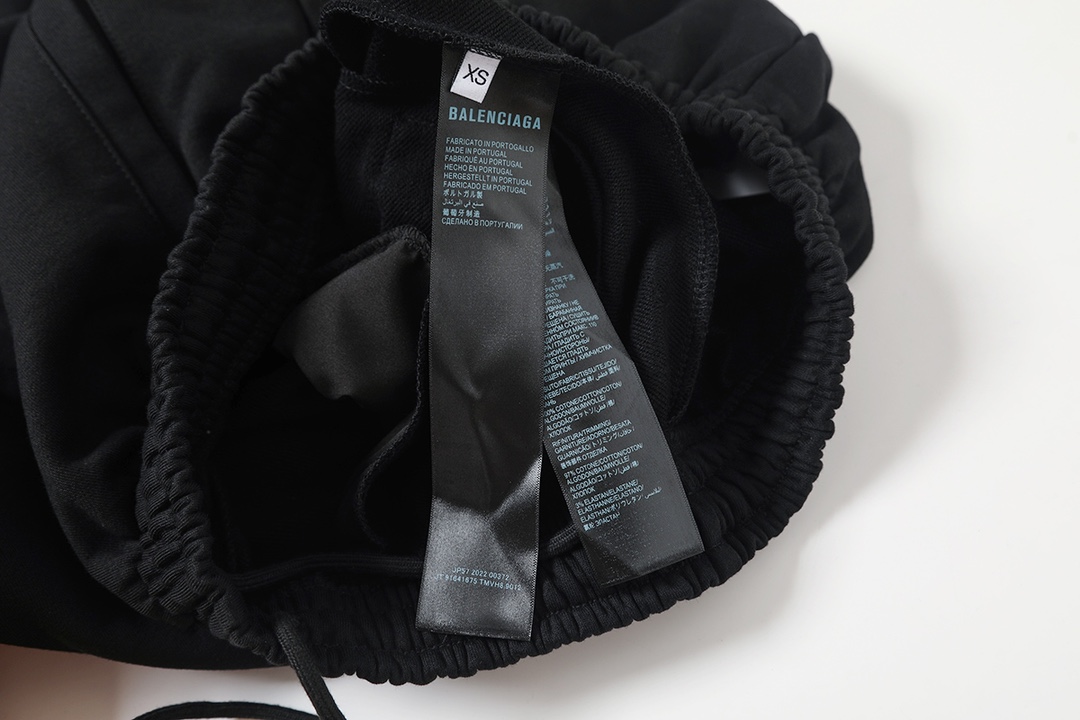 BALENCIAGA バレンシアガ レディース メンズ 通勤 ワイドパンツ ブラック - 画像 8