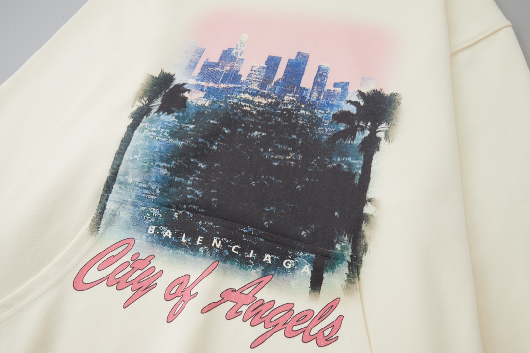 BALenciaga バレンシアガ ロンT シティオブエンジェルズ ベージュ - 画像 5