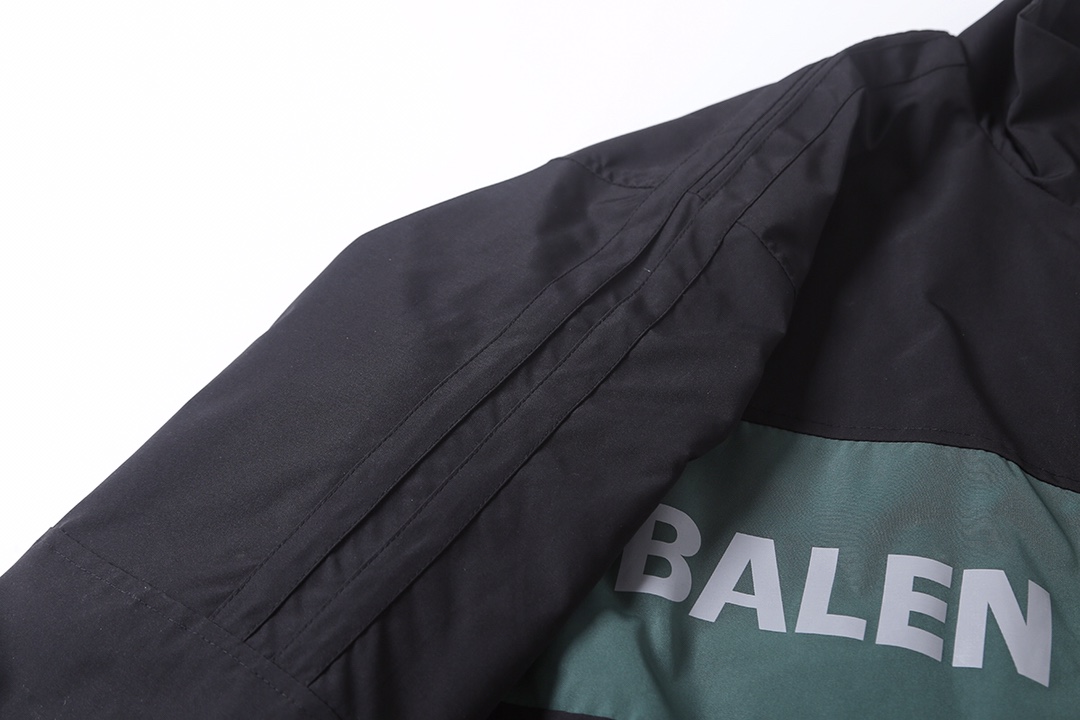 BALENCIAGA バレンシアガ フルジップジャケット 撥水 ブラック - 画像 4