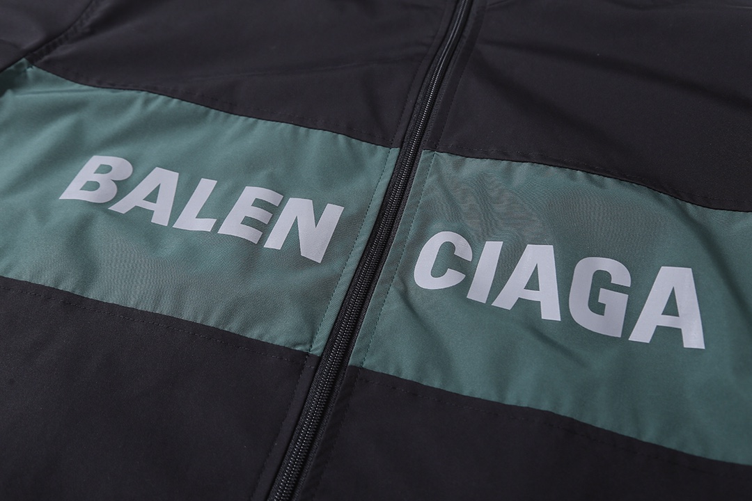 BALENCIAGA バレンシアガ フルジップジャケット 撥水 ブラック - 画像 5