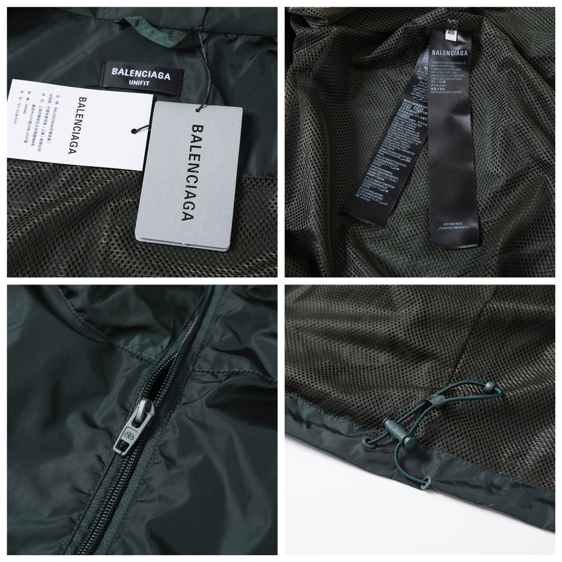 BALENCIAGA バレンシアガ フラップ付きパーカー メンズ ブラック - 画像 8