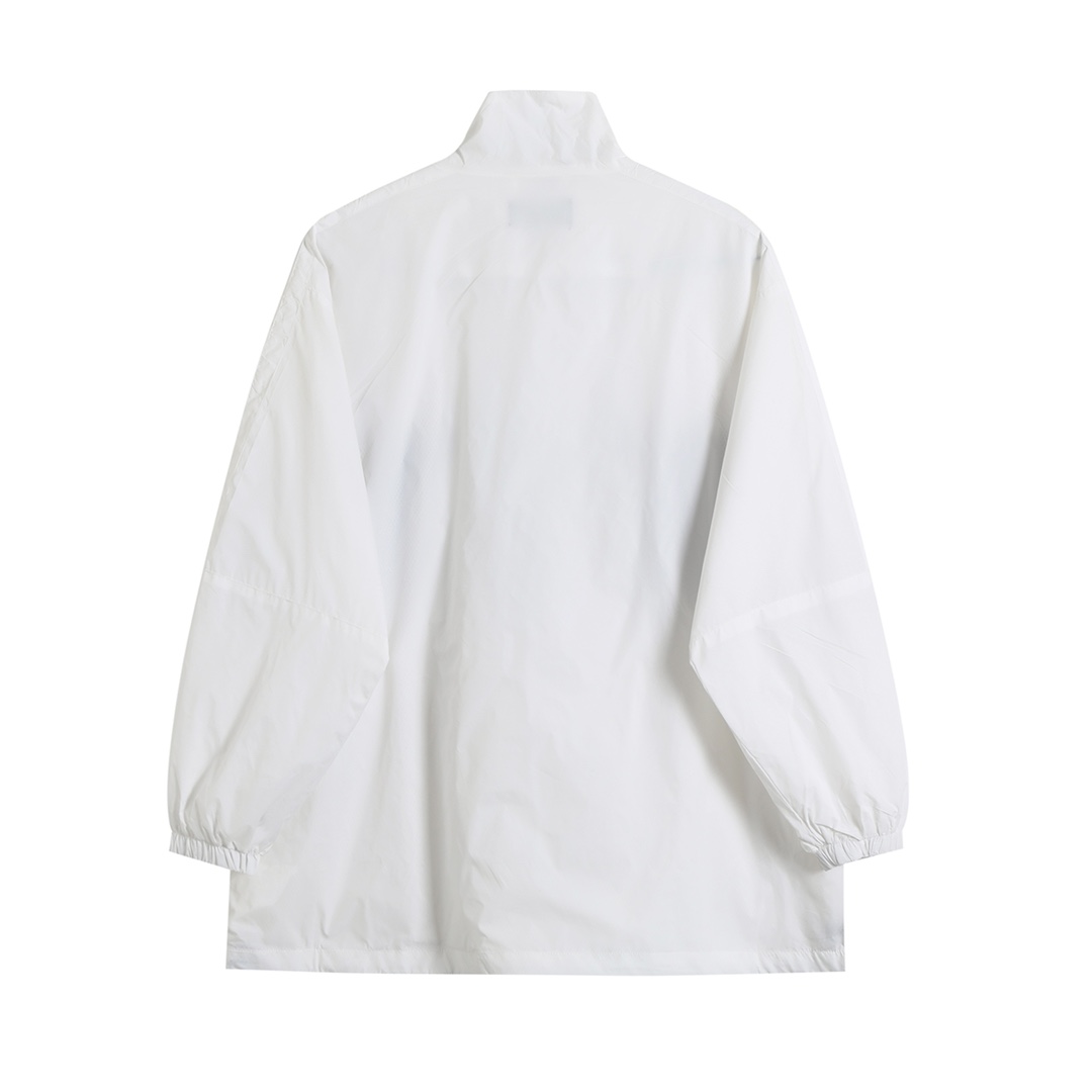 BALENCIAGA バレンシアガ ロゴパネルジャケット ブラック ホワイト 全2色 - 画像 2