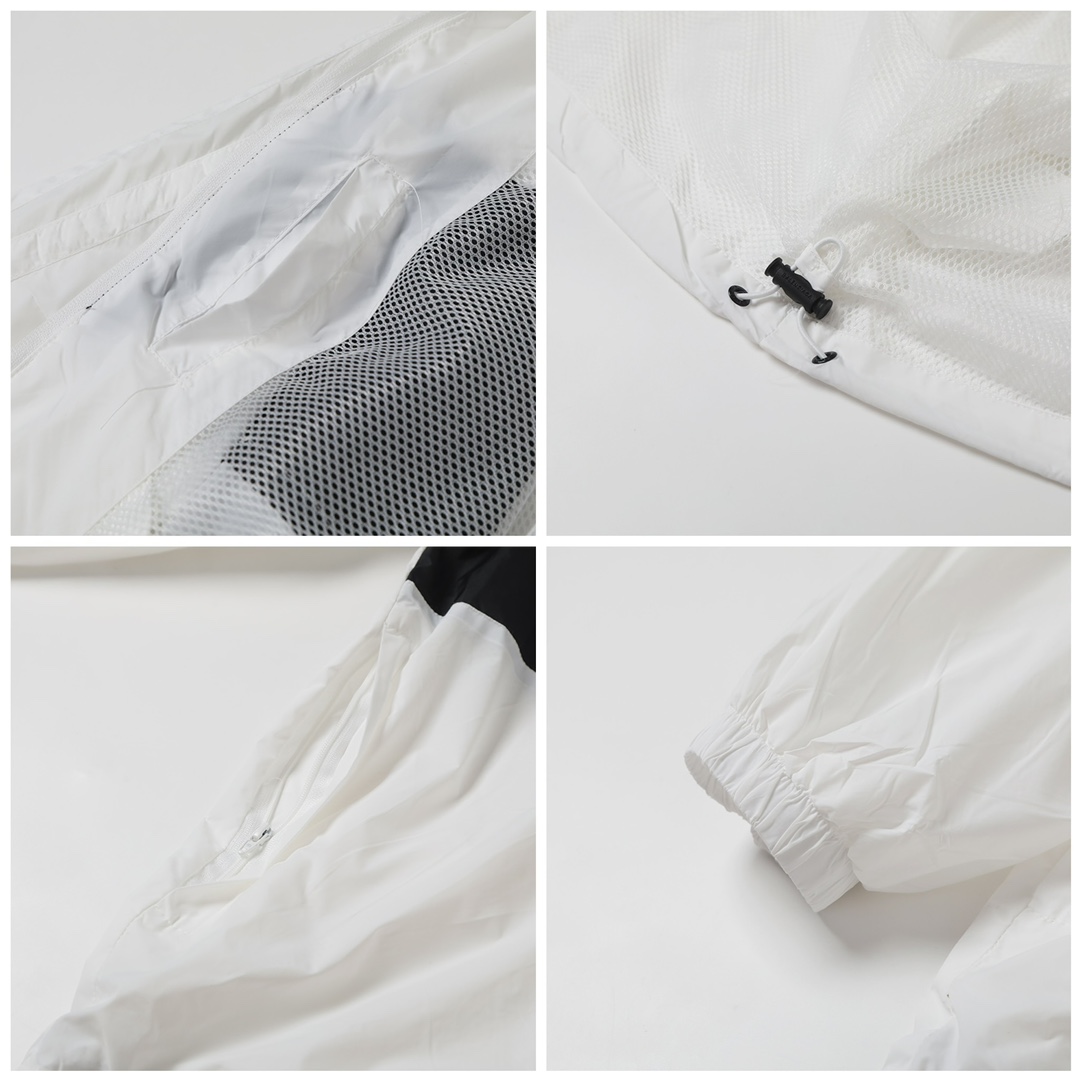 BALENCIAGA バレンシアガ ロゴパネルジャケット ブラック ホワイト 全2色 - 画像 7