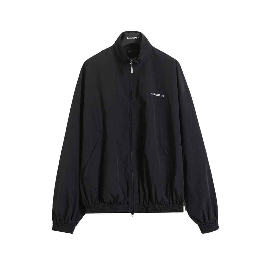 BALENCIAGA バレンシアガ フルジップジャケット ブラック/ホワイト
