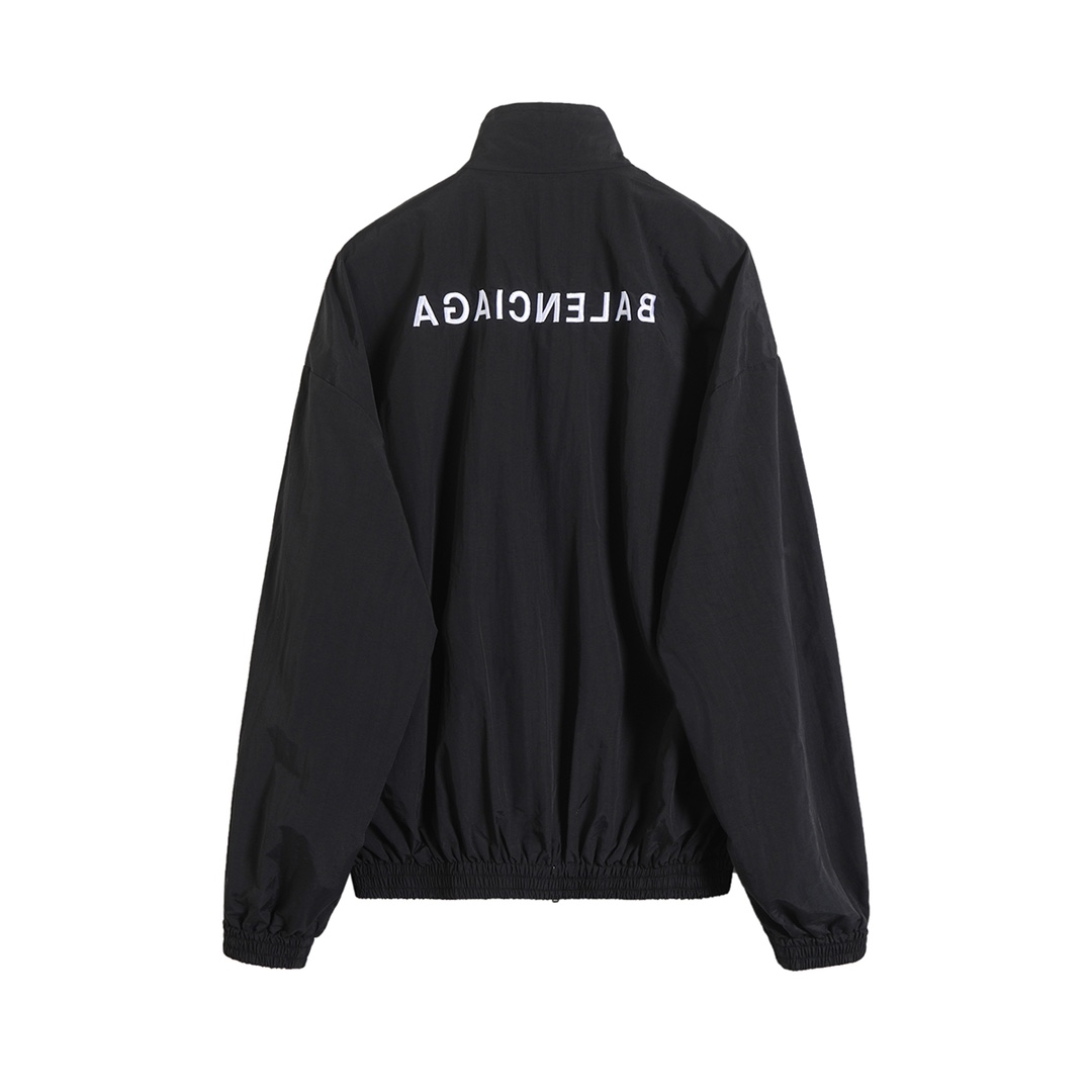 BALENCIAGA バレンシアガ フルジップジャケット ブラック/ホワイト - 画像 2