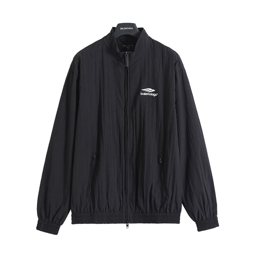 BALENCIAGA バレンシアガ フルジップジャケット 本革 ブラック