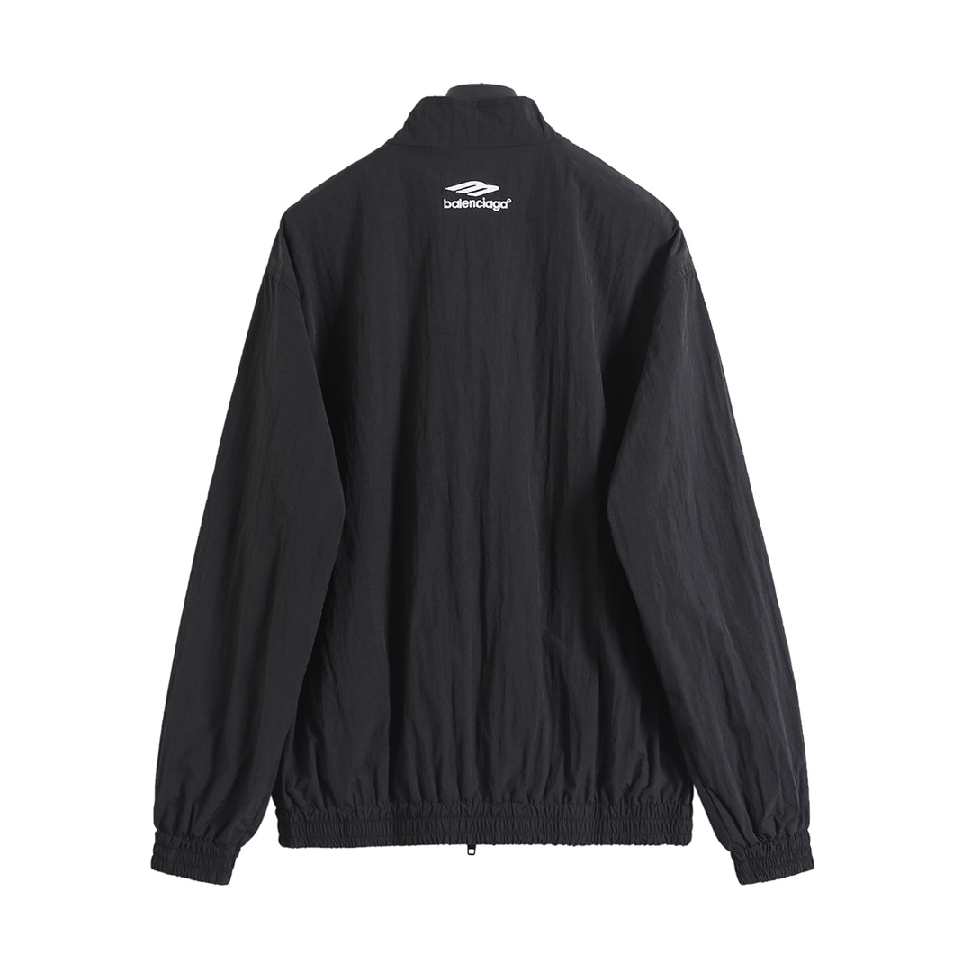 BALENCIAGA バレンシアガ フルジップジャケット 本革 ブラック - 画像 2