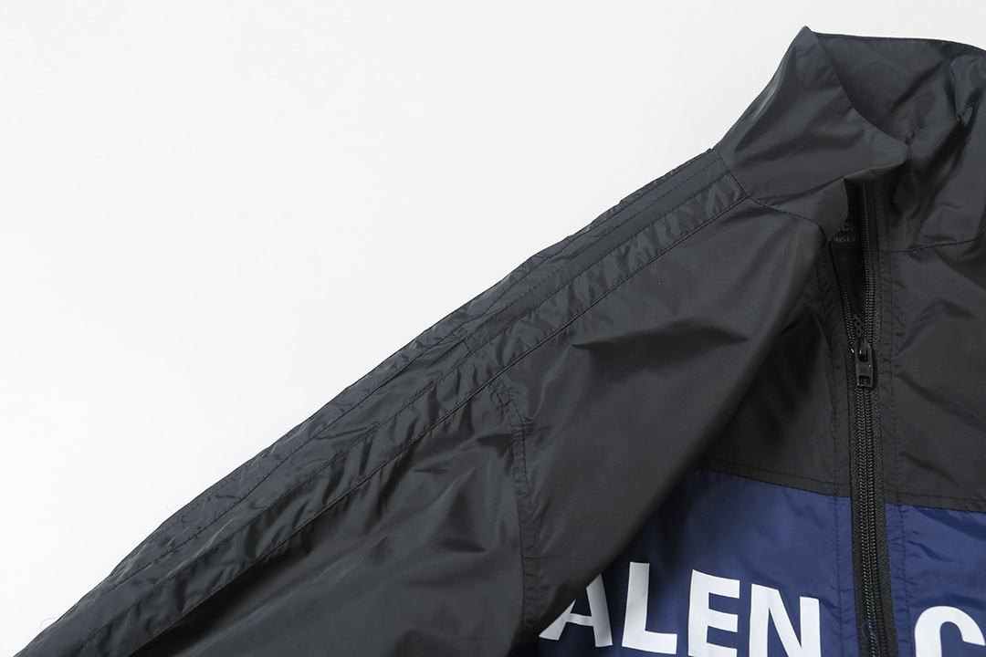 BALENCIAGA バレンシアガ フリースジャケット メンズ 黒ブルー 全2色 - 画像 5